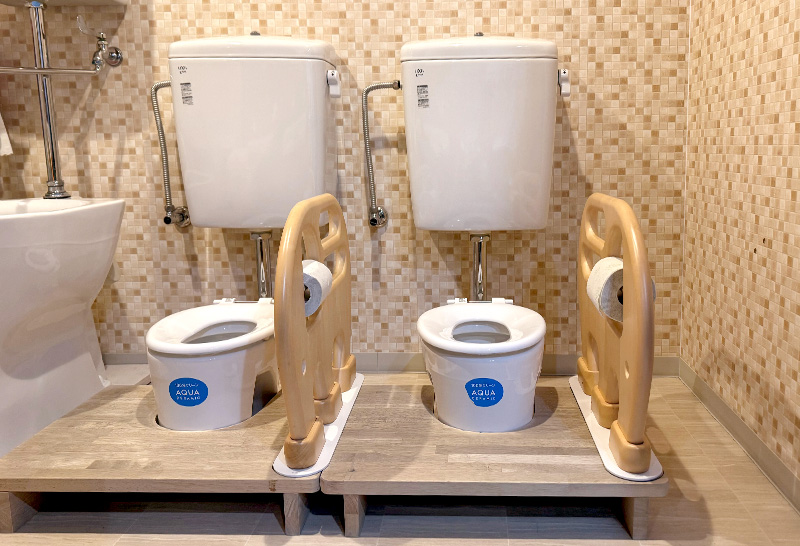 コミニケ保育園の子ども用トイレの写真